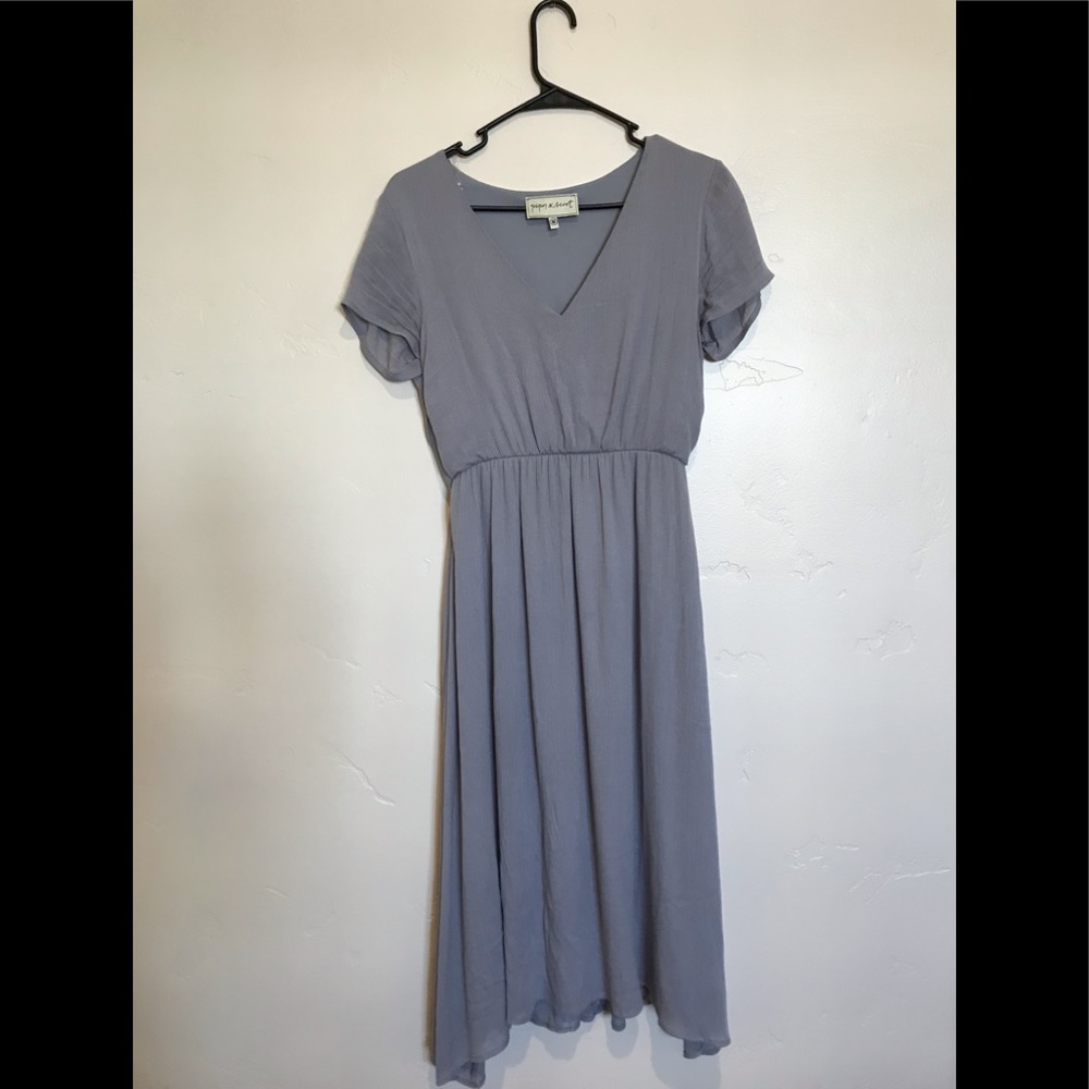 Gray dress